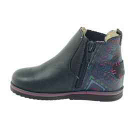 Mädchenstiefel Ren But 1479 marineblau mehrfarbig 2