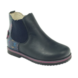 Mädchenstiefel Ren But 1479 marineblau mehrfarbig 1