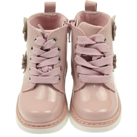 American Club American Booties Booties Kinderschuhe 1424 rosa 3