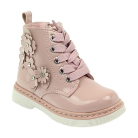 American Club American Booties Booties Kinderschuhe 1424 rosa 1