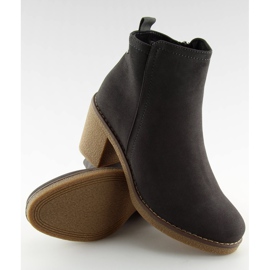 Grau Hochhackige Stiefel 7B670 Grau 1