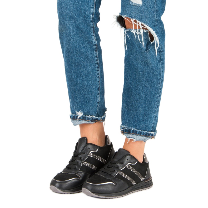 Schwarze VICES-Sneaker 1