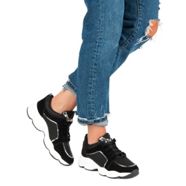 VICES Wildleder-Sportschuhe schwarz 2