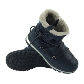 Bequeme Schneeschuhe BIG STAR 274623 navy blau 3