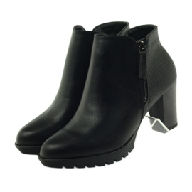 M.Daszyński Stiefel am Pfosten schwarz 1708 4