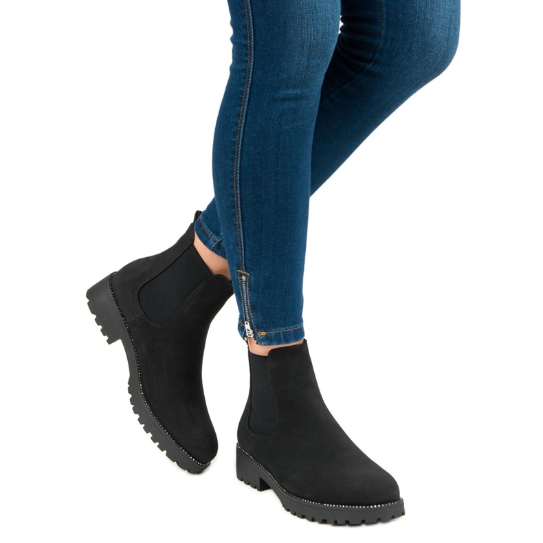 Seastar Lässige Chelsea-Boots schwarz 2
