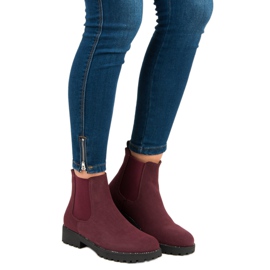 Seastar Lässige Jodhpur-Stiefel schwarz rot 1