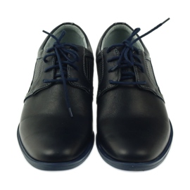 Riko Herren Marine Blue Lederschuhe 819 blau 3