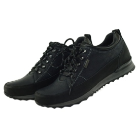 Riko Herren niedrige Trekkingschuhe 855 schwarz 4