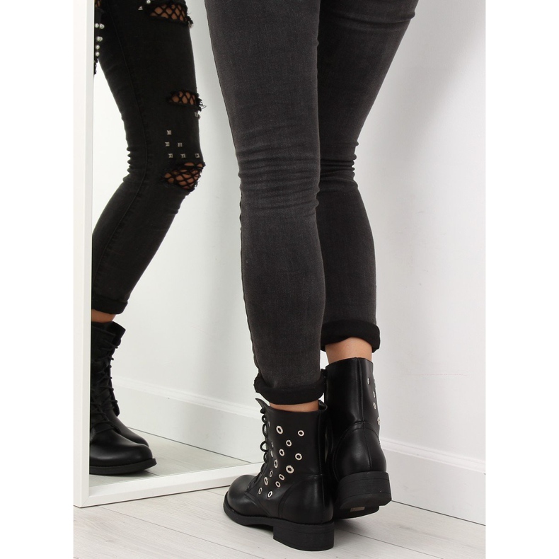 Stiefel arbeiterinnen pe130p Schwarz 1