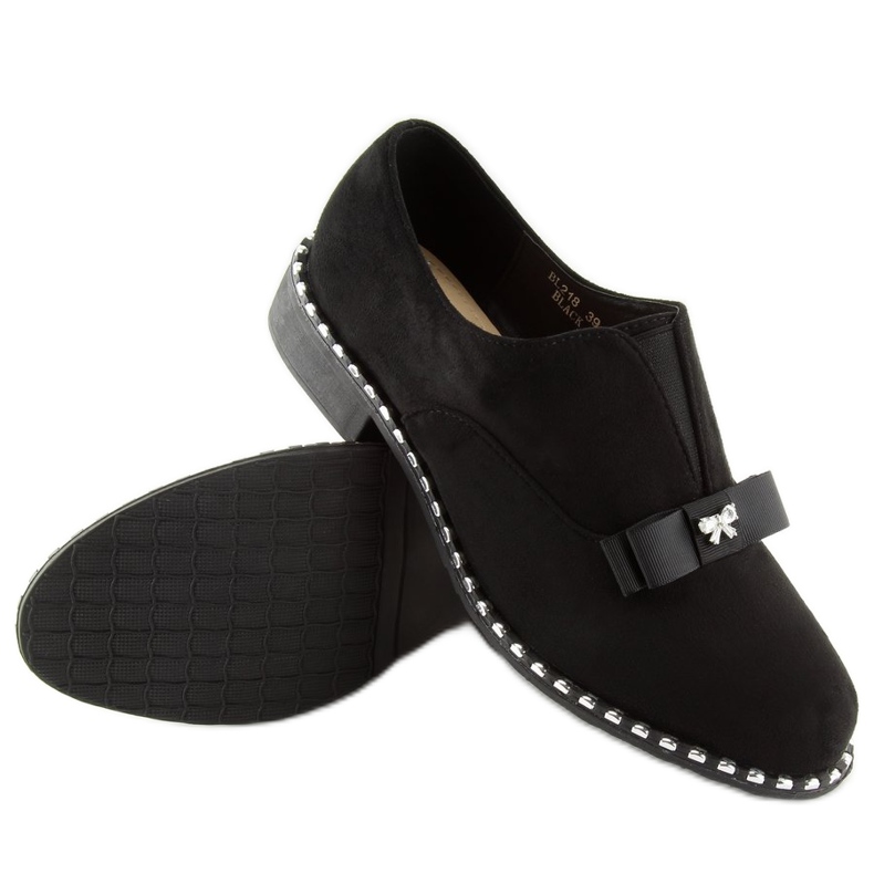 Schwarze Damen Slipper BL218 Black 2