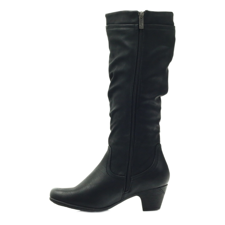 Schwarze Stiefel, super bequeme Aloeloe 2