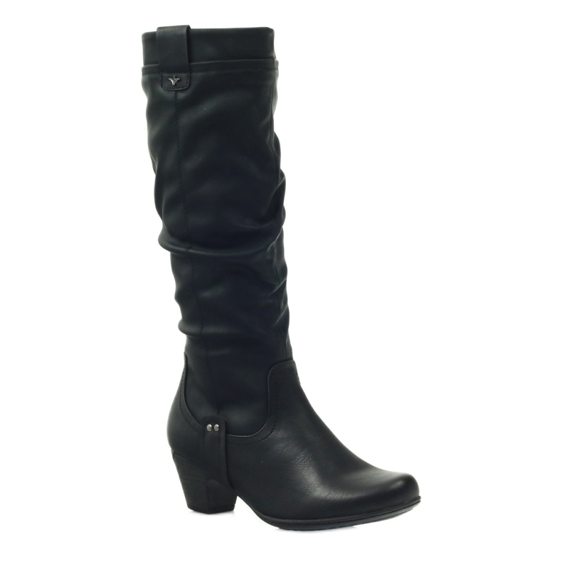 Schwarze Stiefel, super bequeme Aloeloe 1