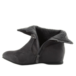 Schärpengürtel mit grauen PE103 Graue Nieten 2