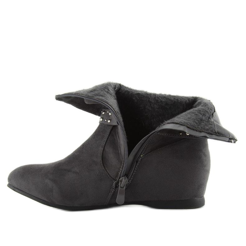 Schärpengürtel mit grauen PE103 Graue Nieten 2