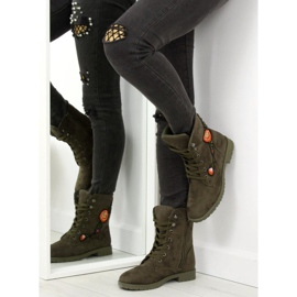 Arbeiter mit Stickerei AB-9 Army Green grün 1