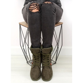 Arbeiter mit Stickerei AB-9 Army Green grün 2