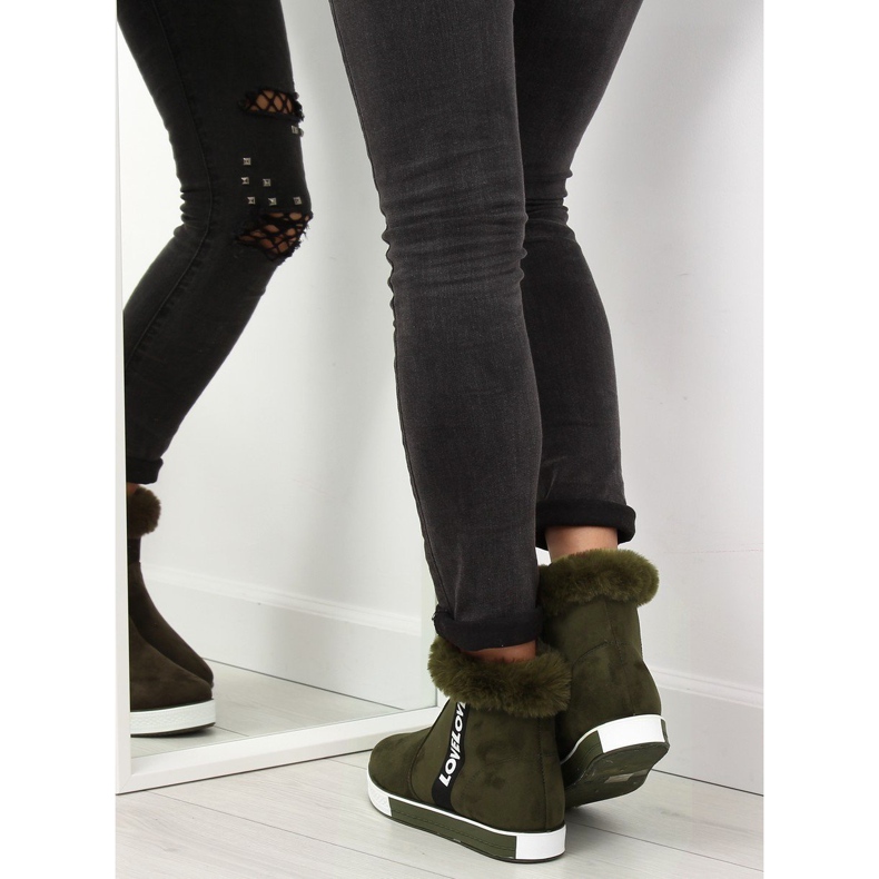 Sneakers für Knöchel isoliert grün NB252P Army Green 2