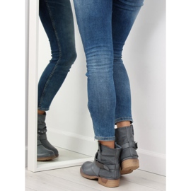 Blaue blaue Damenstiefel 815-PA Blau 2