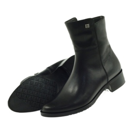 Schwarze hohe Stiefel Arka 7330 mit Reißverschluss 4