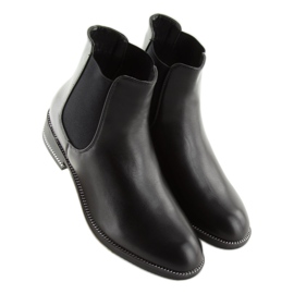 Schwarze Chelsea-Boots für Damen NC700 Black 2