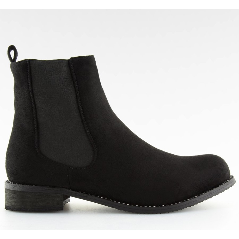 Schwarze Chelsea-Boots für Damen NS025P Schwarz 1