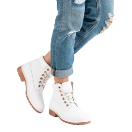 Weiße Wanderschuhe für Damen 1