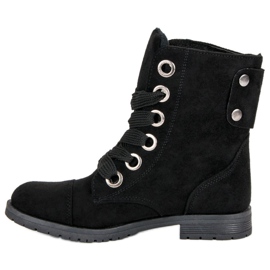 Schwarze Wildleder-Arbeiter 1