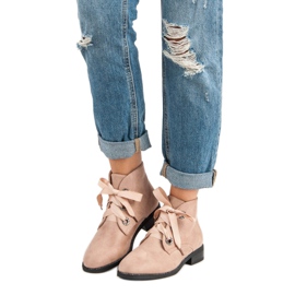 Seastar Gebundene Wildlederstiefeletten braun 1