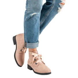 Seastar Gebundene Wildlederstiefeletten braun 2