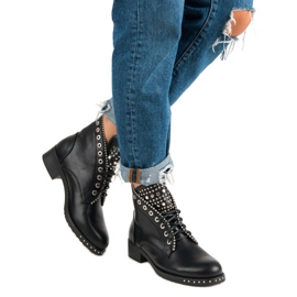 Seastar Stylische Arbeitsstiefel schwarz 2