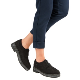 Seastar Modische Wildlederschuhe schwarz 2