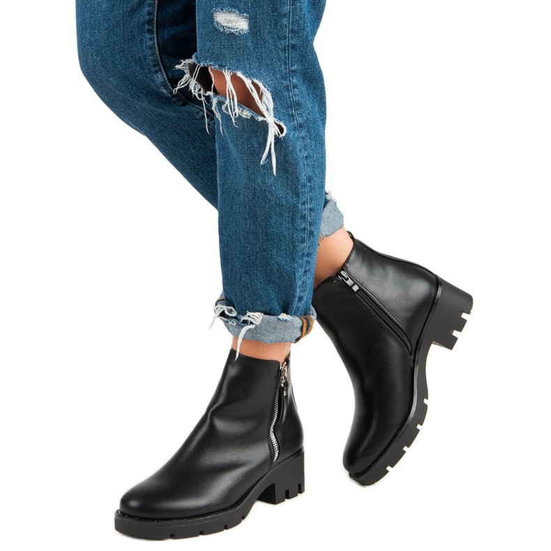 Seastar Bequeme schwarze Stiefel 2