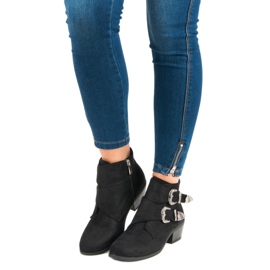 Seastar Lässige schwarze Stiefeletten 1