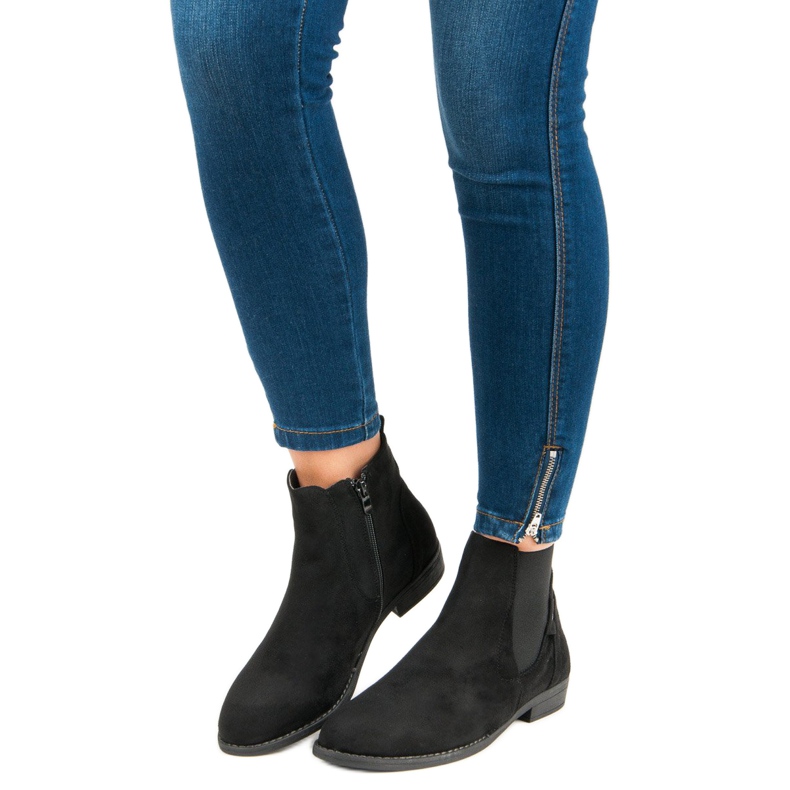 Groto Gogo Bequeme Jodhpur-Stiefel schwarz 2