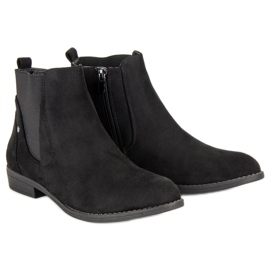 Groto Gogo Bequeme Jodhpur-Stiefel schwarz 1