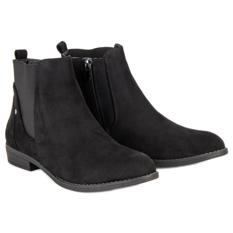 Groto Gogo Bequeme Jodhpur-Stiefel schwarz 1
