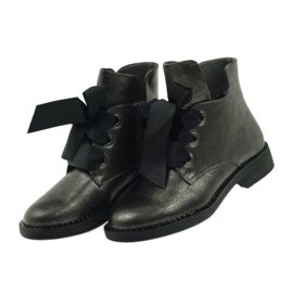 Sergio Leone 305 Bogenstiefel grau 5