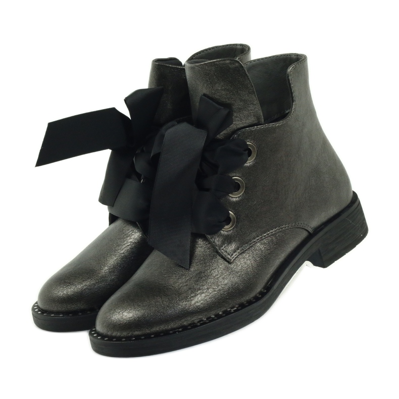 Sergio Leone 305 Bogenstiefel grau 4