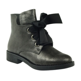 Sergio Leone 305 Bogenstiefel grau 1