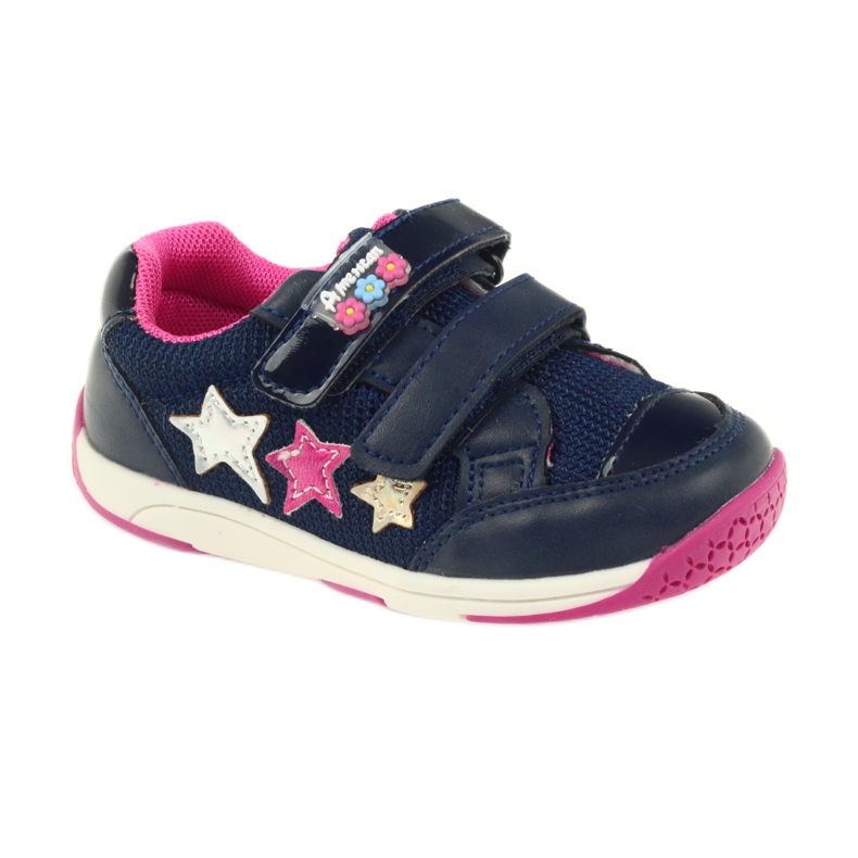 American Club American ADI Sportschuhe für Kinder 6759 marineblau navy blau 1