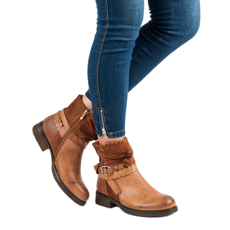 SDS Braune Arbeitsstiefel 1