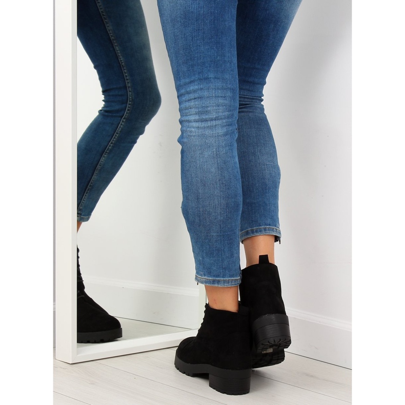 Schnürboots schwarz 2017-4 schwarz 2