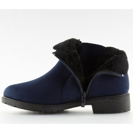 Warme Jodhpur-Stiefel, marineblau XY-528 Blue 2