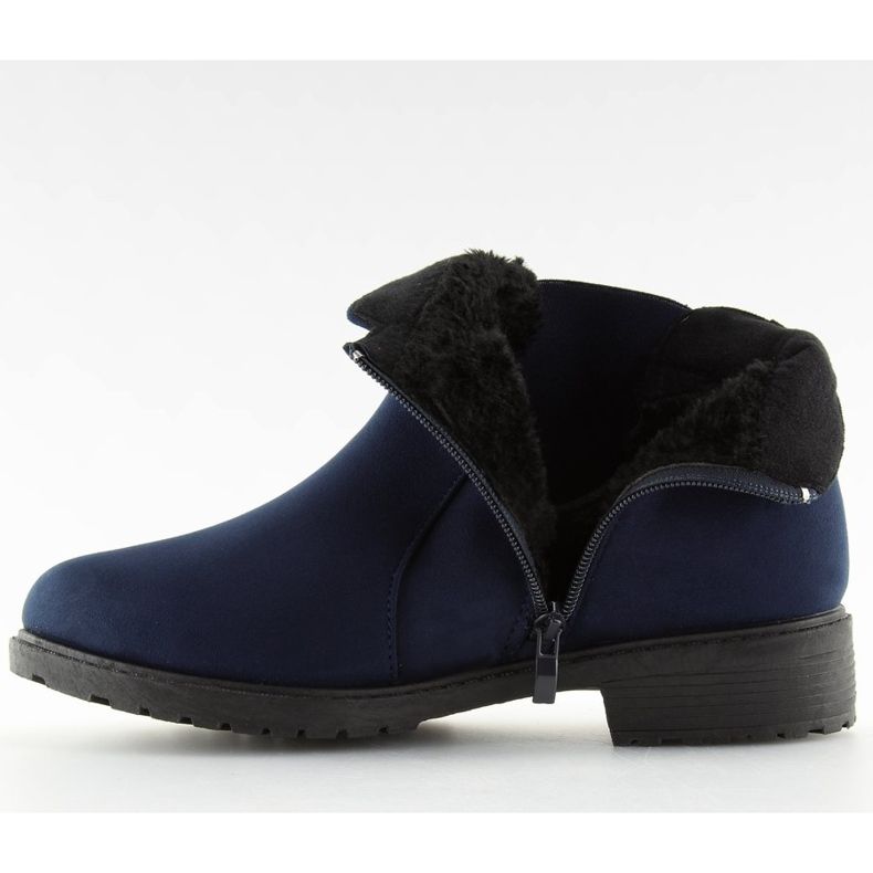 Warme Jodhpur-Stiefel, marineblau XY-528 Blue 2