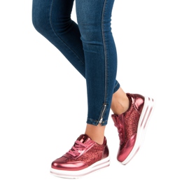 Fama Modische Sneaker rot 2