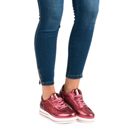 Fama Modische Sneaker rot 1