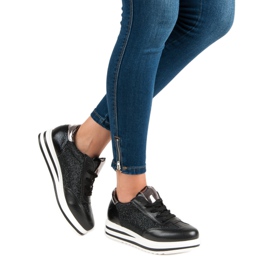 Fama Modische Sneaker schwarz 1