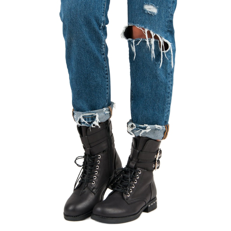 Super Me Bequeme Stiefel schwarz 1