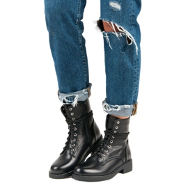 Super Me Schwarze Taschen mit Knoten 1